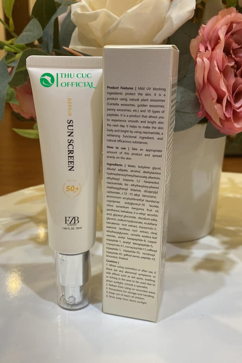 Kem chống nắng EZB Sun Cream  Repair SPF 50 PA+++ 