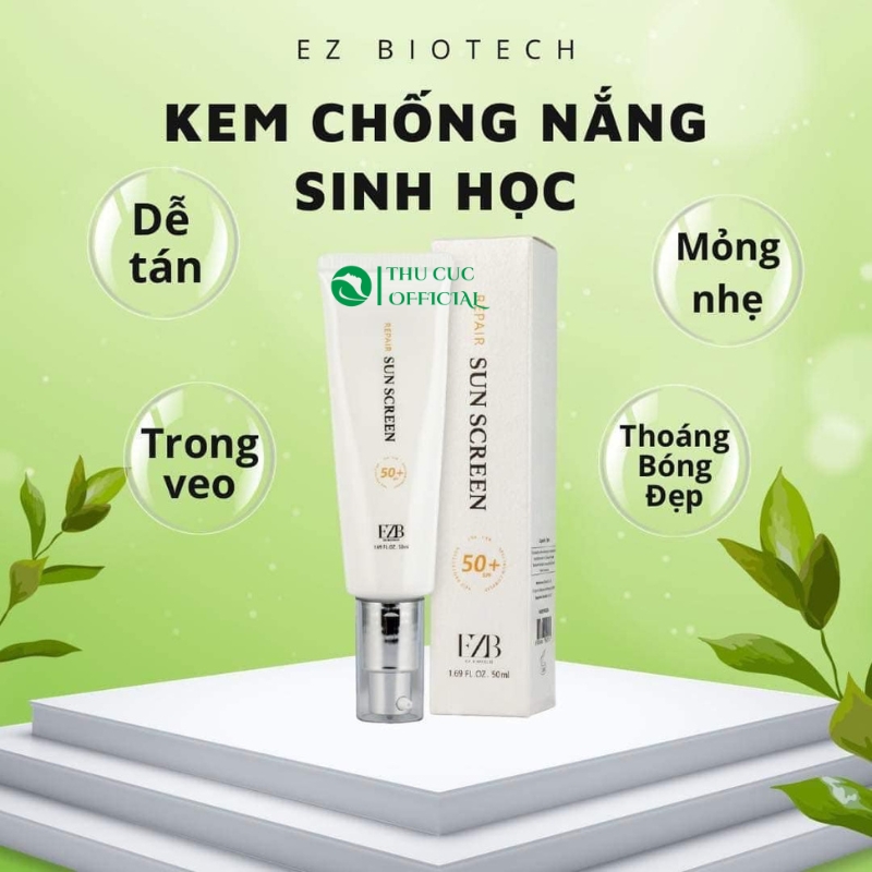 ưu điểm của kem chống nắng EZB