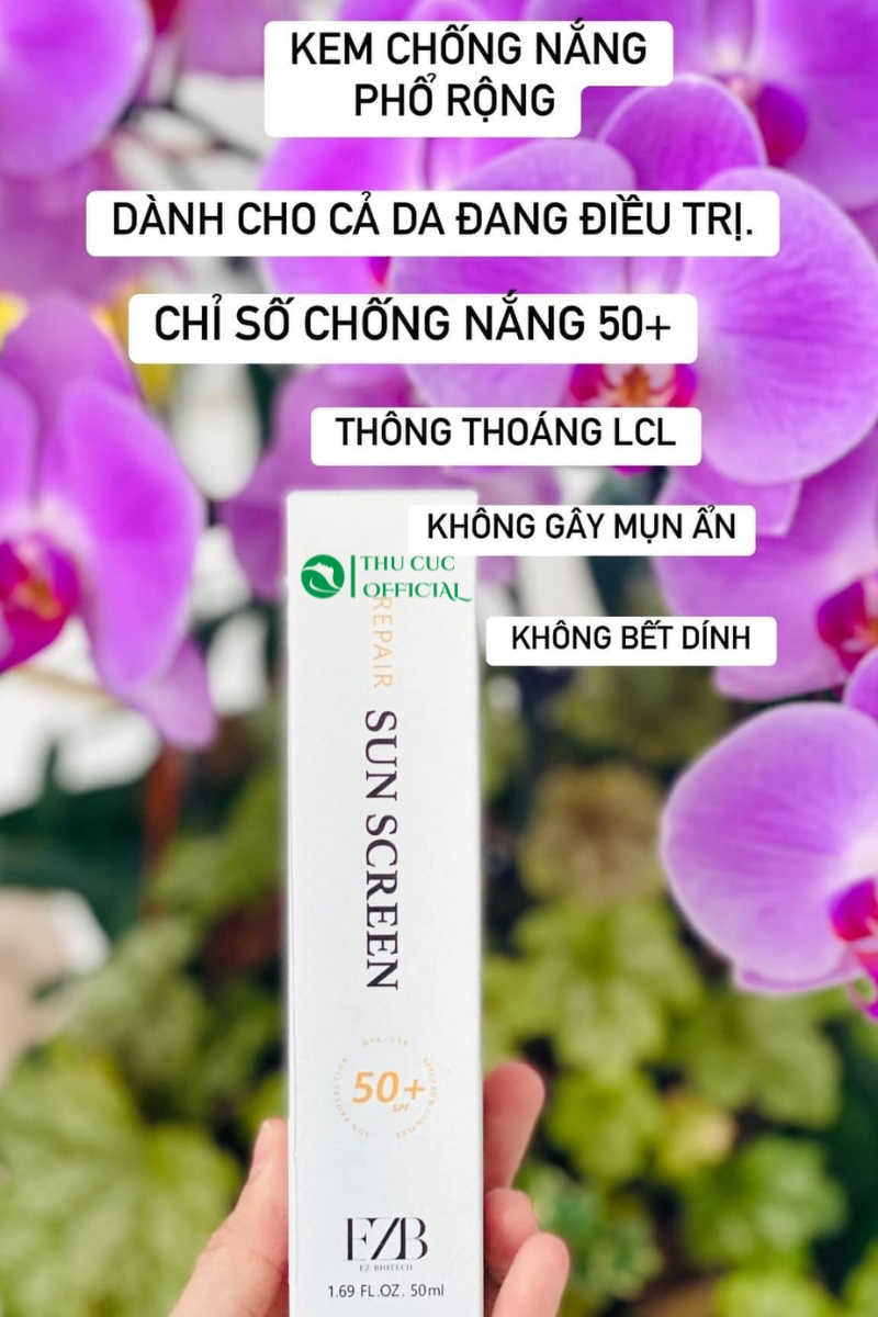 Tại sao nên chọn kem chống nắng sinh học EZB