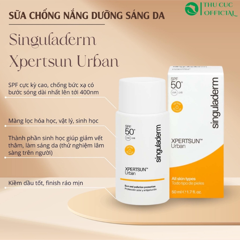 Công dụng của kem chống nắng Singuladerm