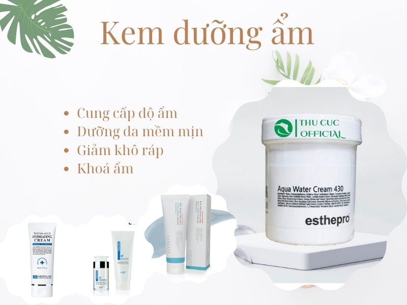 Công dụng của kem dưỡng ẩm