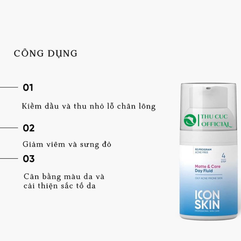 Công dụng của kem dưỡng ban ngày Icon Skin