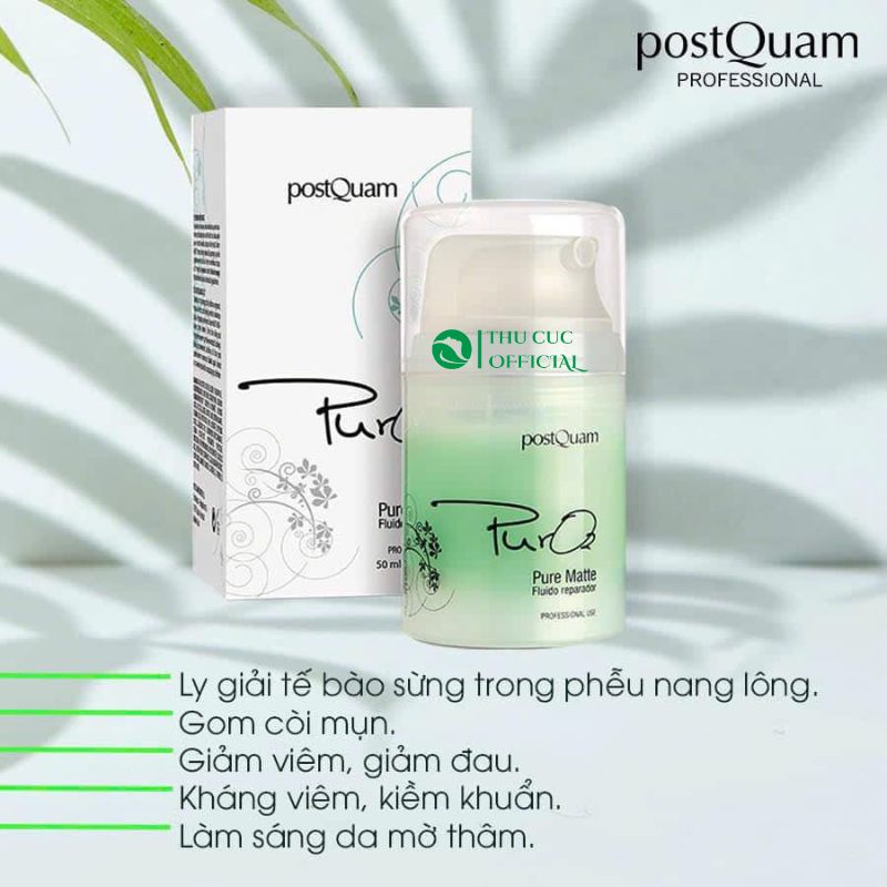 Công dụng của PostQuam Pure Matte (Q13) 