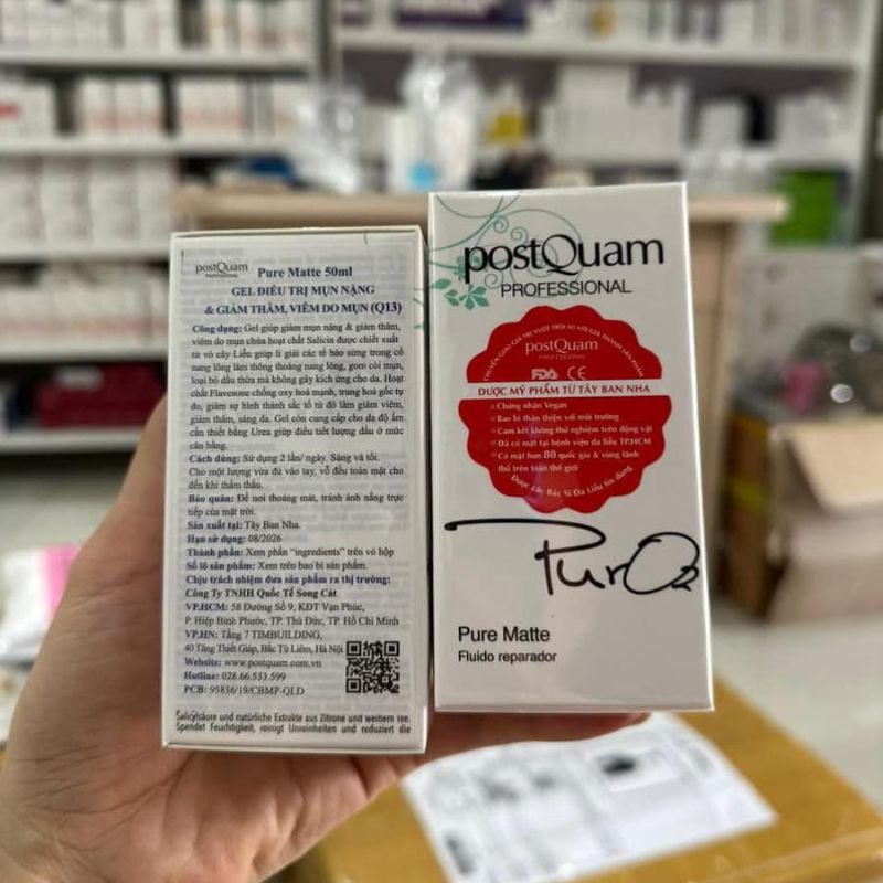 PostQuam Pure Matte (Q13)  chính hãng