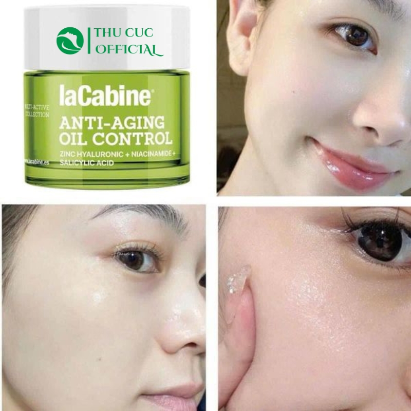 Trải nghiệm sử dụng Lacabine anti-aging oil control cream