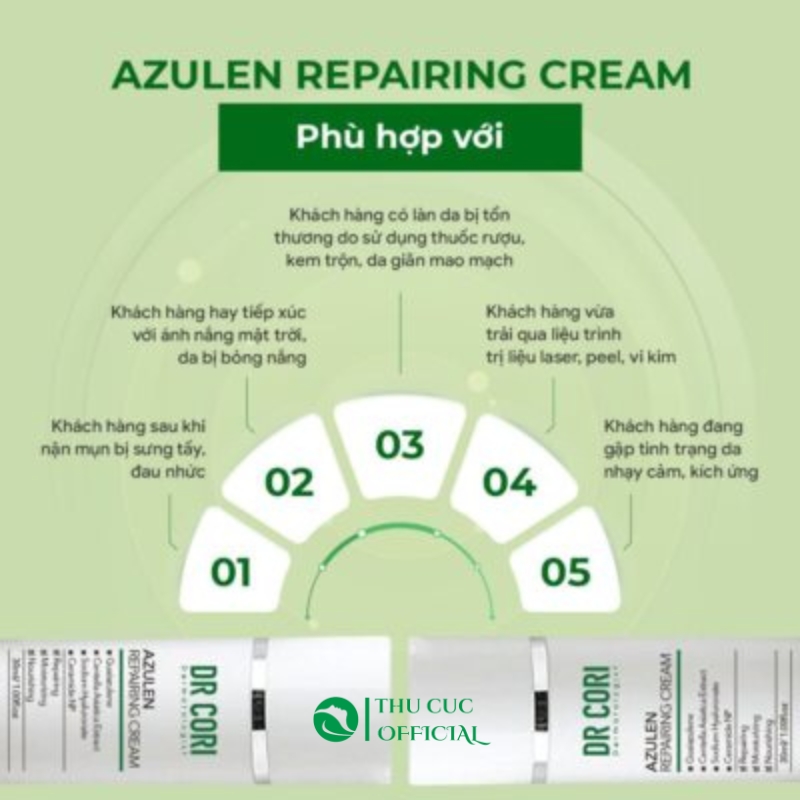 Dr Cori Azulen Repairing Cream 30ml