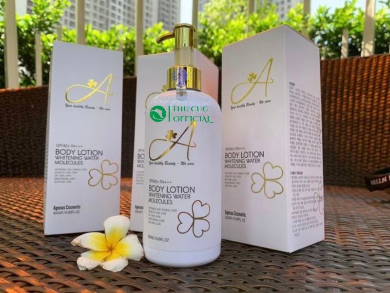 Kem dưỡng trắng da Agenas Body Lotion