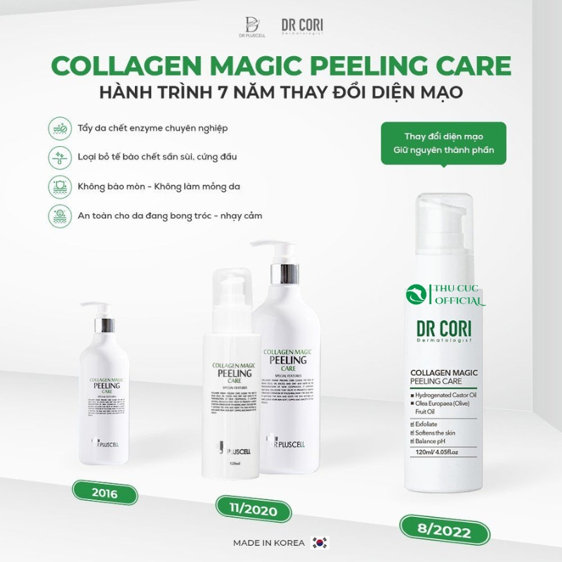 Kem tẩy da chết Dr Cori Collagen Magic Peeling Care