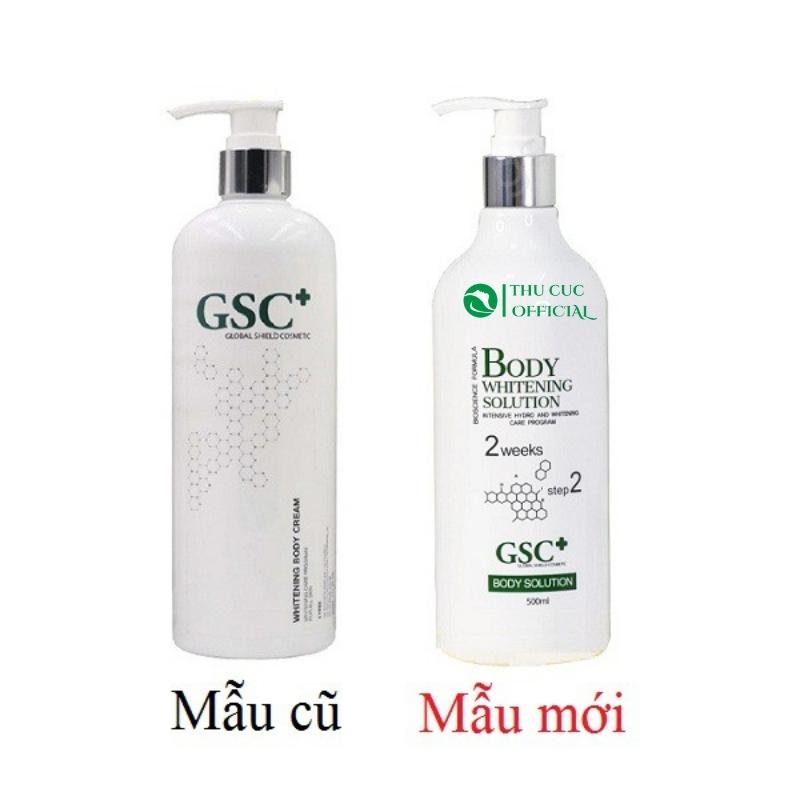 Kem ủ trắng Body GSC+ mẫu mới