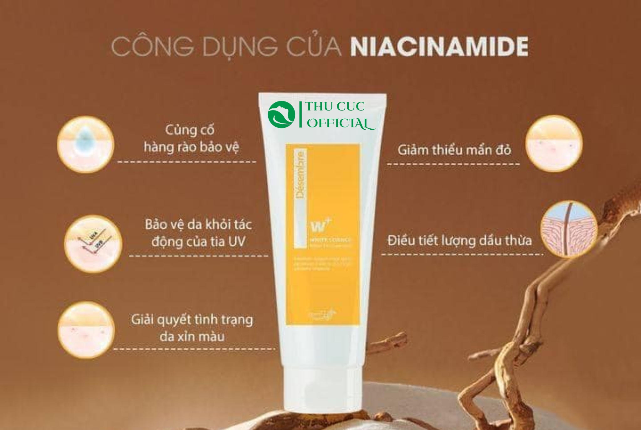 Mặt nạ kem dưỡng trắng da Desembre