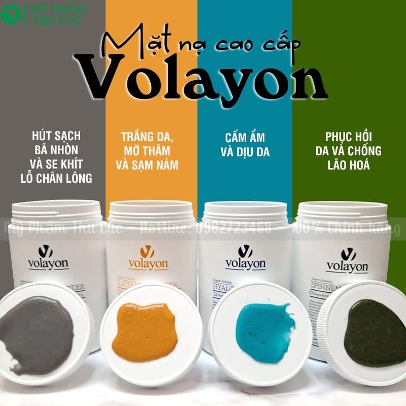 Mặt nạ tảo xoắn cao cấp Volayon