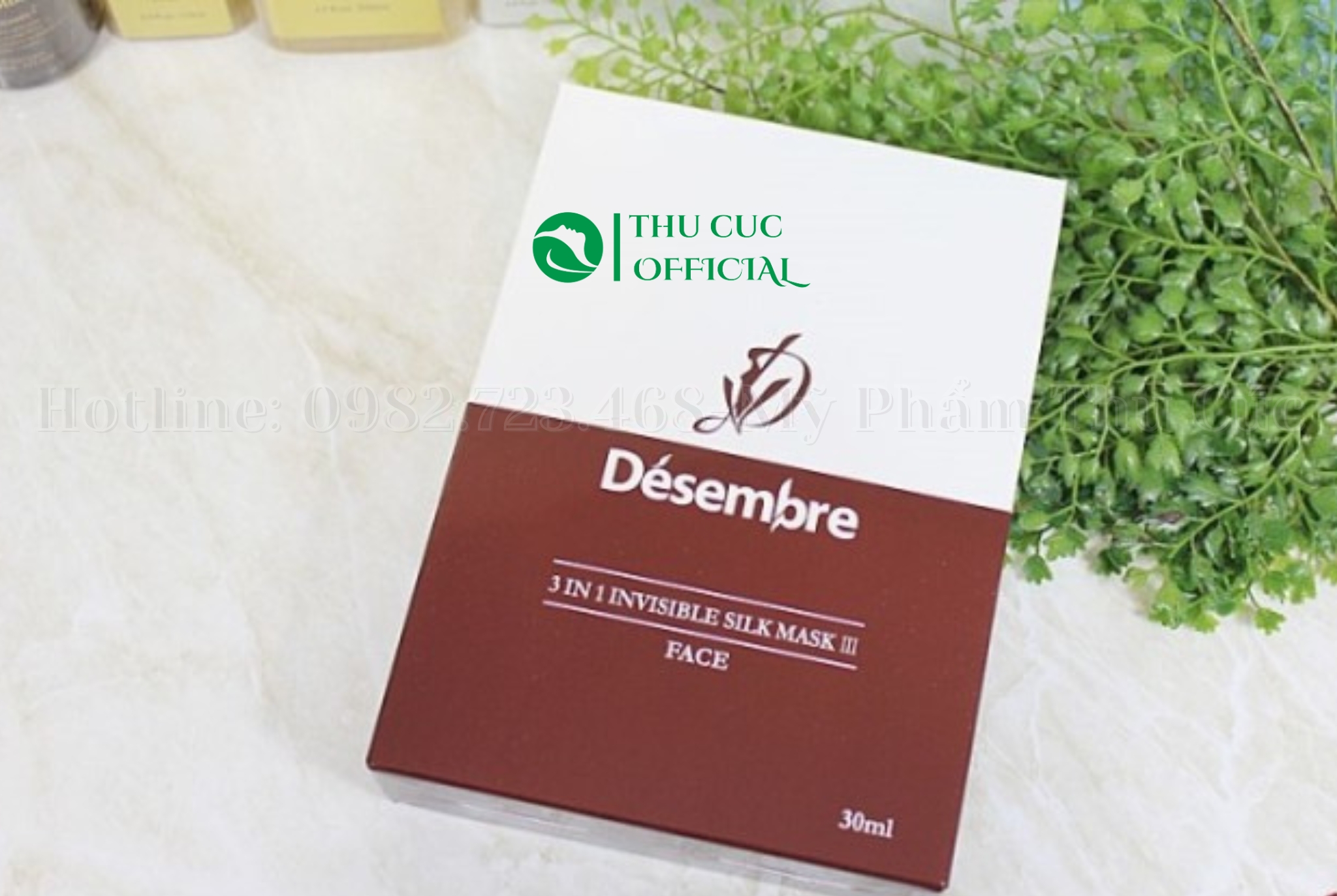 Mặt nạ Desembre 3in1 Invisible Silk Mask