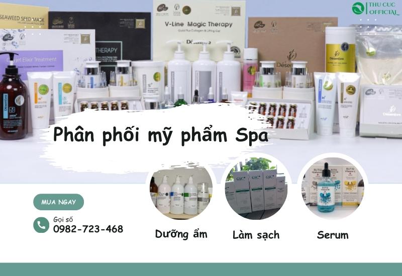 Phân phối mỹ phẩm cho Spa - nguồn mỹ phẩm Spa giá tốt