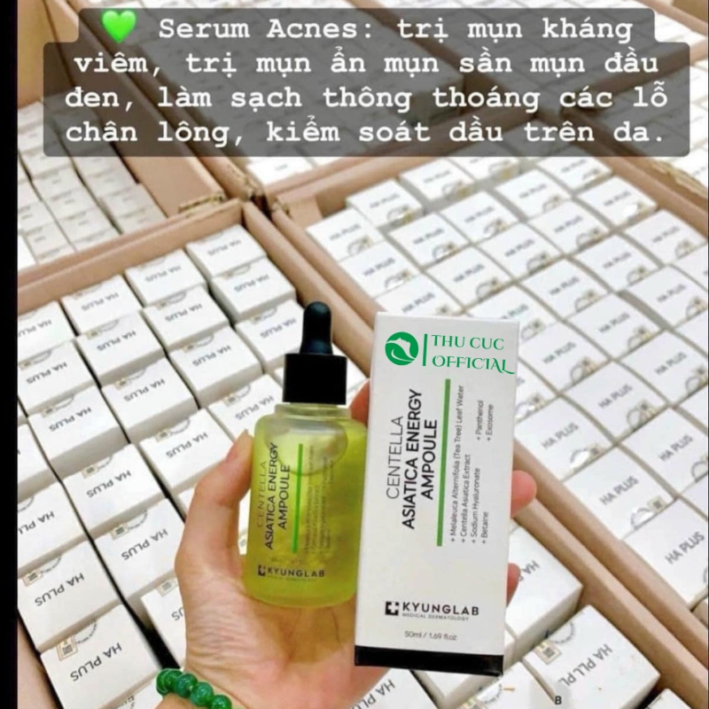 Công dụng của Serum giảm mụn Kyung Lab