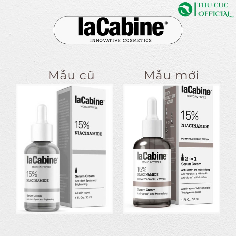 LaCabine 15% Niacinamide Serum mẫu mới