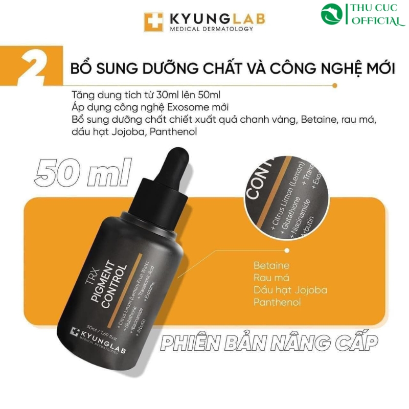 Serum Kyung Lab TRX Pigment Control mẫu mới