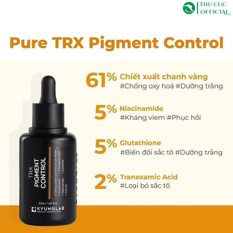 Thành phần chính trong Serum Kyung Lab TRX