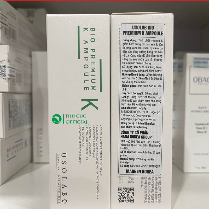 Serum Vitamin K Usolab chính hãng