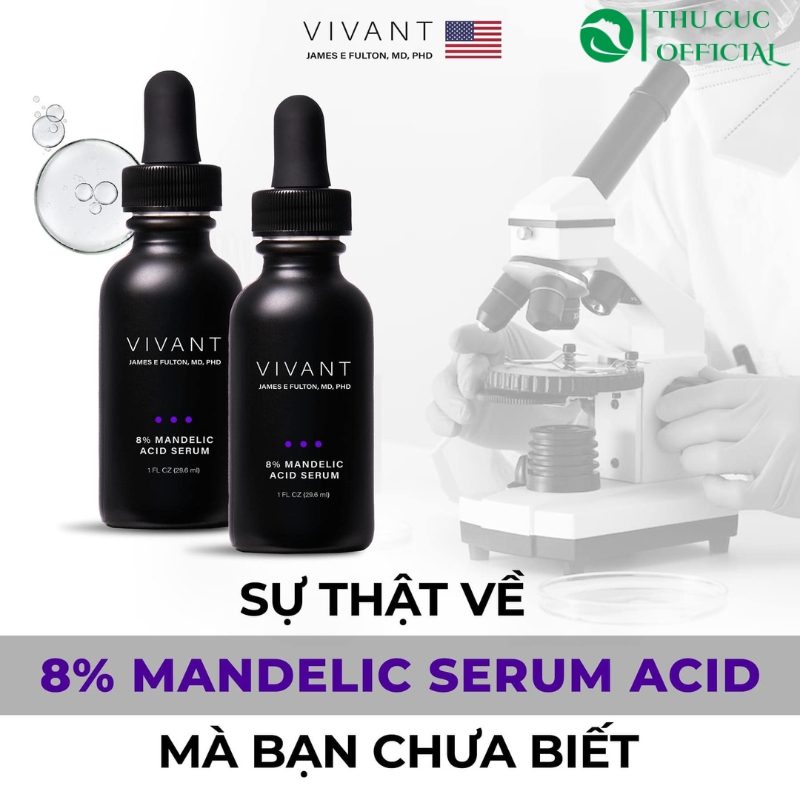 Sự thật về thành phần Mandelic Acid 