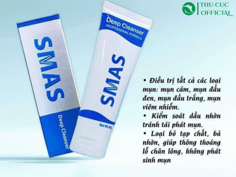 Sữa rửa mặt Smas 50g