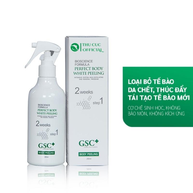 Công dụng của tẩy da chết toàn thân GSC+