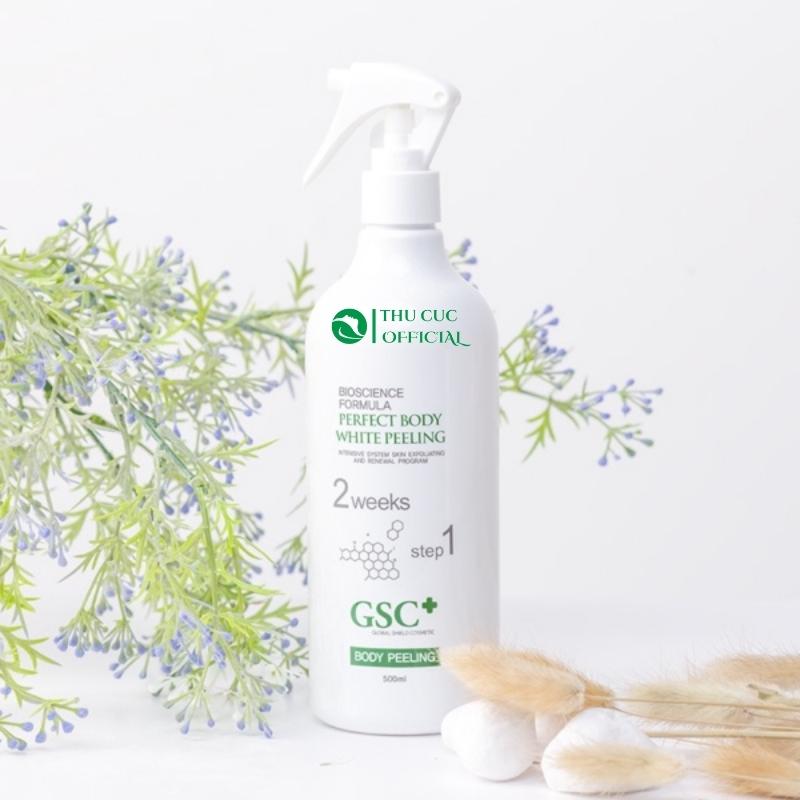 Tẩy tế bào chết GSC+ tắm trắng toàn thân