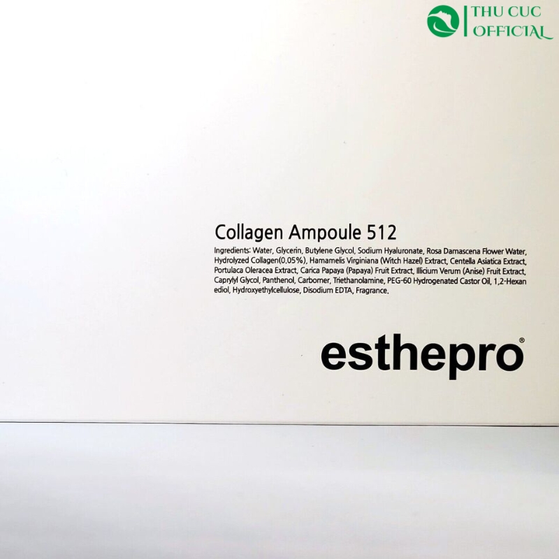 Thành phần trong tế bào gốc Collagen Esthemax