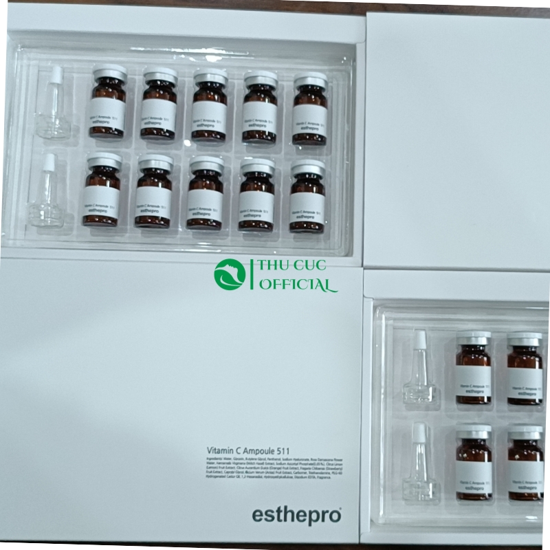 Set TBG Vitamin C Esthemax sáng da 