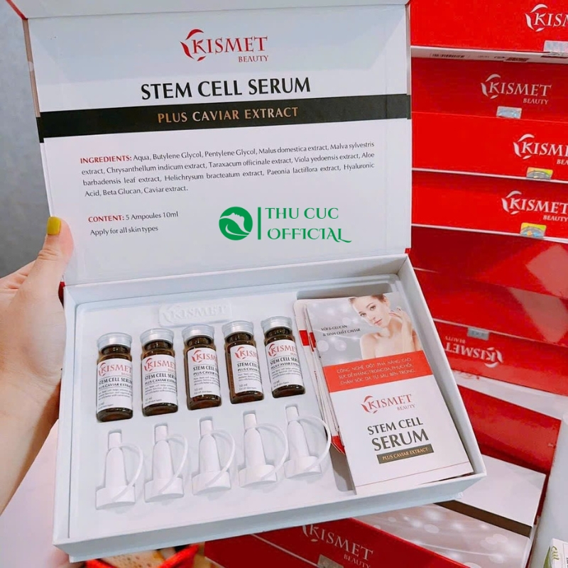 Nguyên set 5 lọ Kismet Stem Cell Serum 