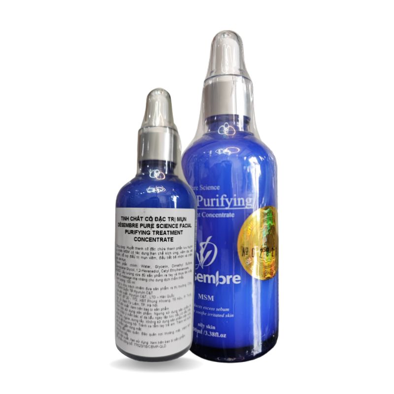 Tinh chất trị mụn Desembre Purifying Concentrate
