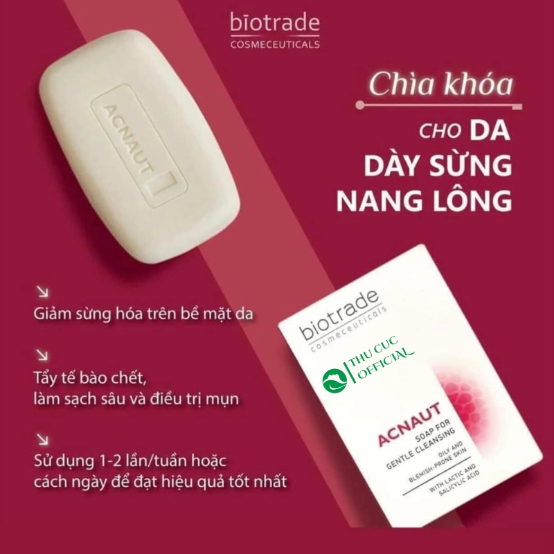 Công dụng của Biotrade Acnaut Soap