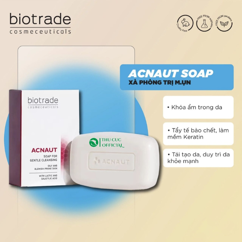 Xà phòng giảm mụn toàn thân Biotrade