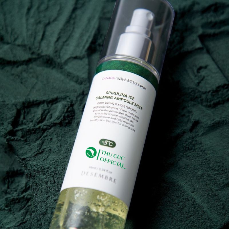 Desembre Spirulina  Ice Calming Ampoule Mist chính hãng