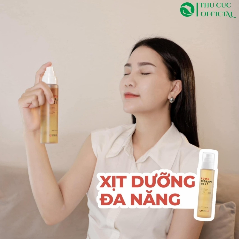Hướng dẫn dùng Xịt khoáng Kyung Lab Pdrn Mist