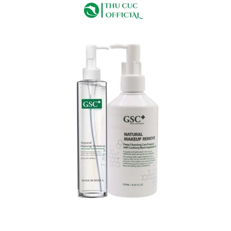 Dầu tẩy trang  GSC+ Natural Makeup Remove size 250ml