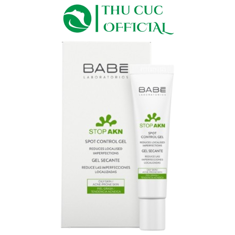 Kem chấm mụn Babe Stop AKN Spot Control Gel 8ml