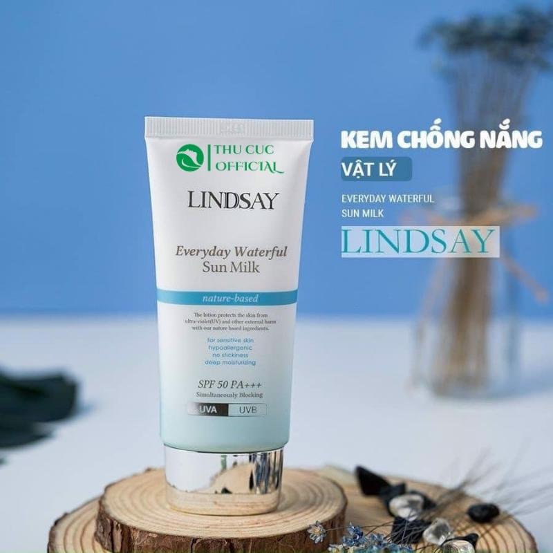 Kem Chống nắng vật lý Lindsay SPF 50 PA+++