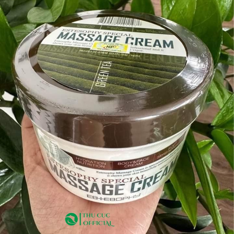 Green Tea Massage Cream Estesophy