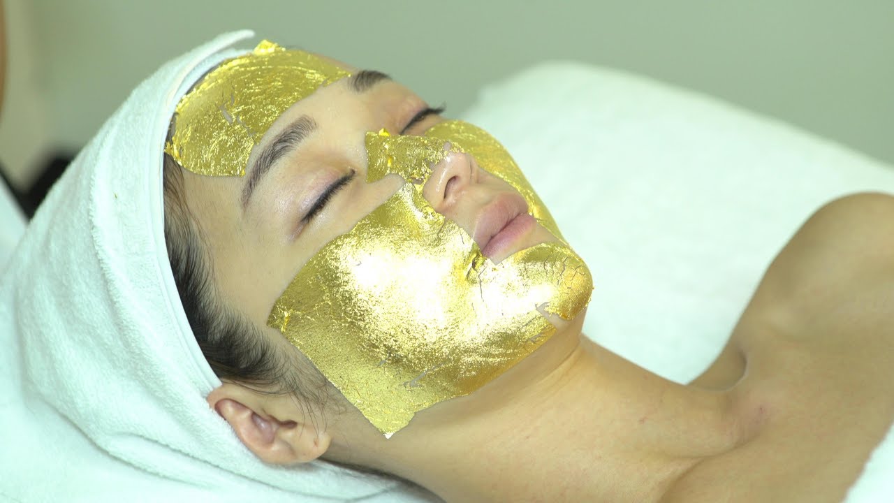 Mặt Nạ Lá Vàng Nguyên Chất 24k Désembre 24k Gold Foil 50pcs chính hãng