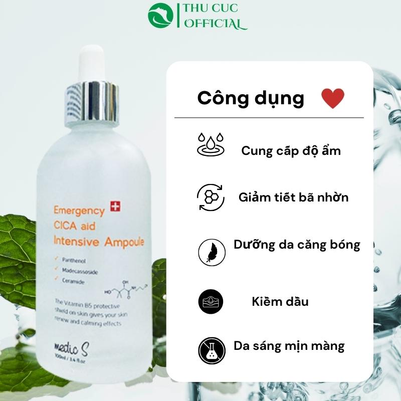 Công dụng Serum cấp ẩm Medic S