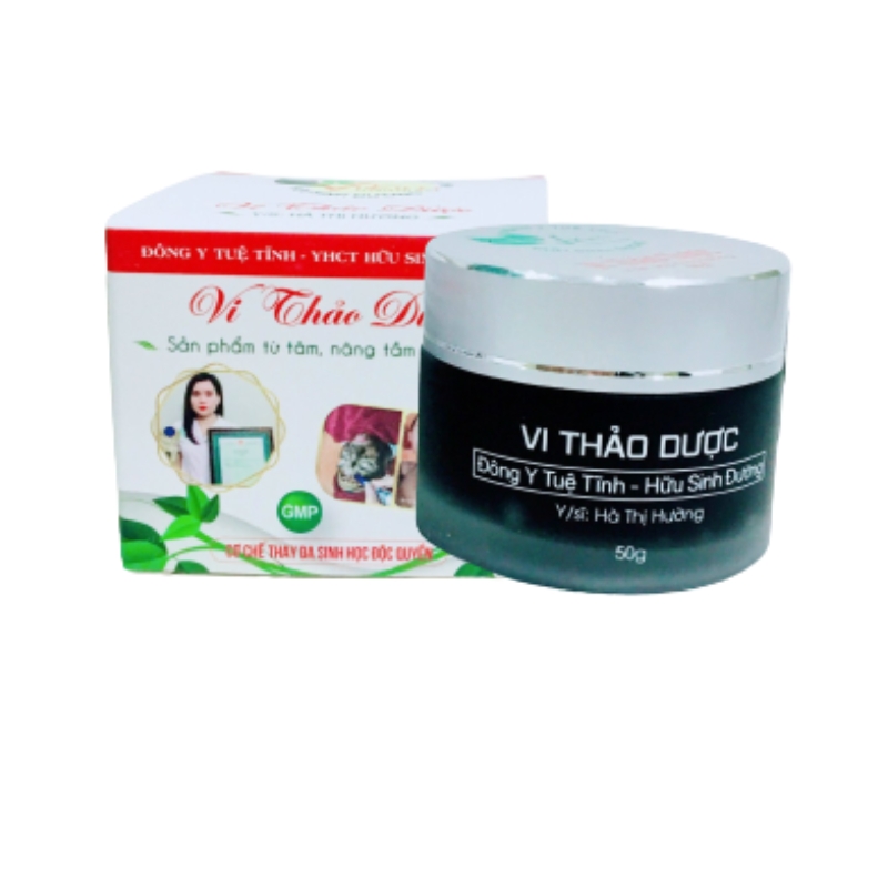 Vi kim thảo dược dưỡng sáng, giảm thâm mụn