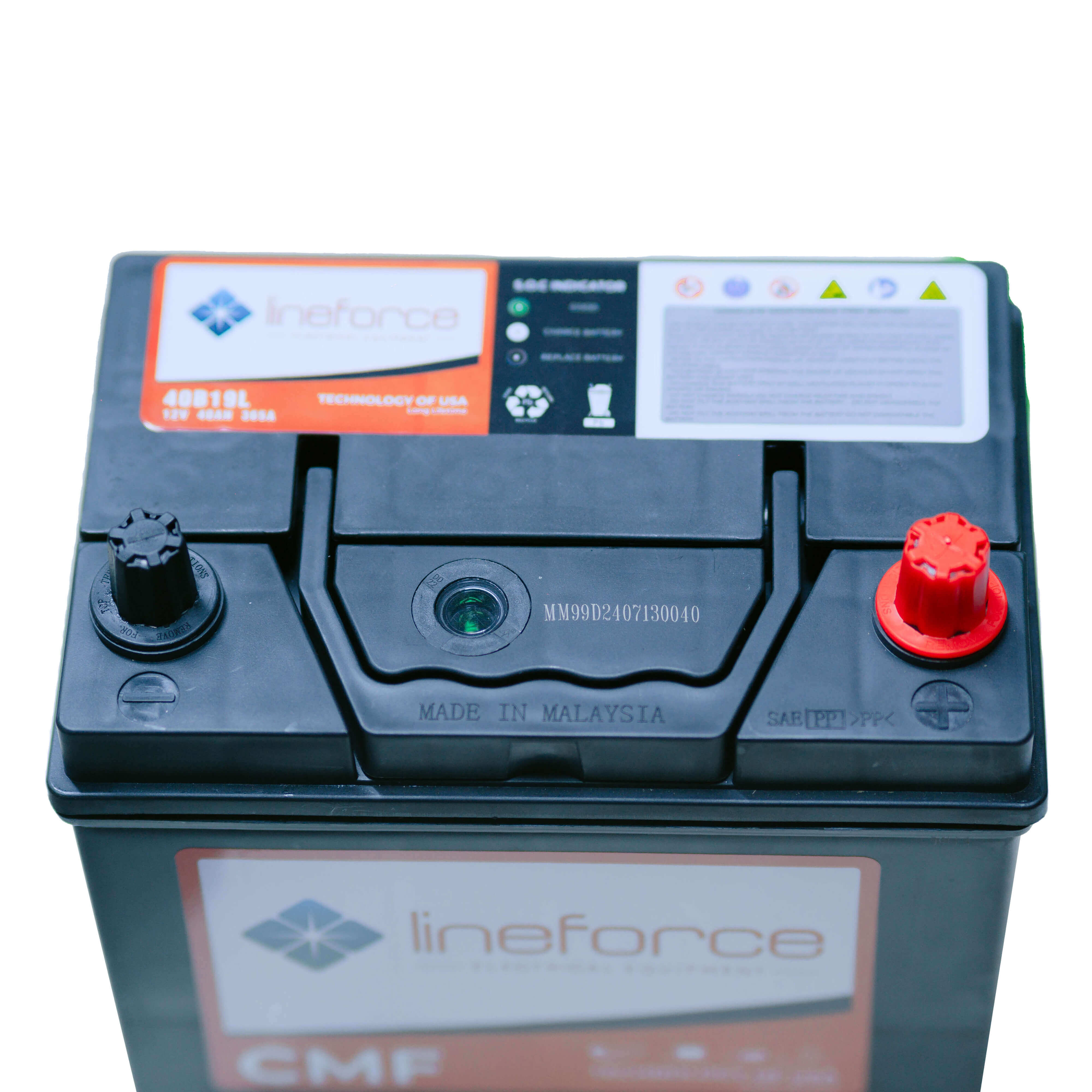 Ắc quy Lineforce 12V 40AH 40B19L