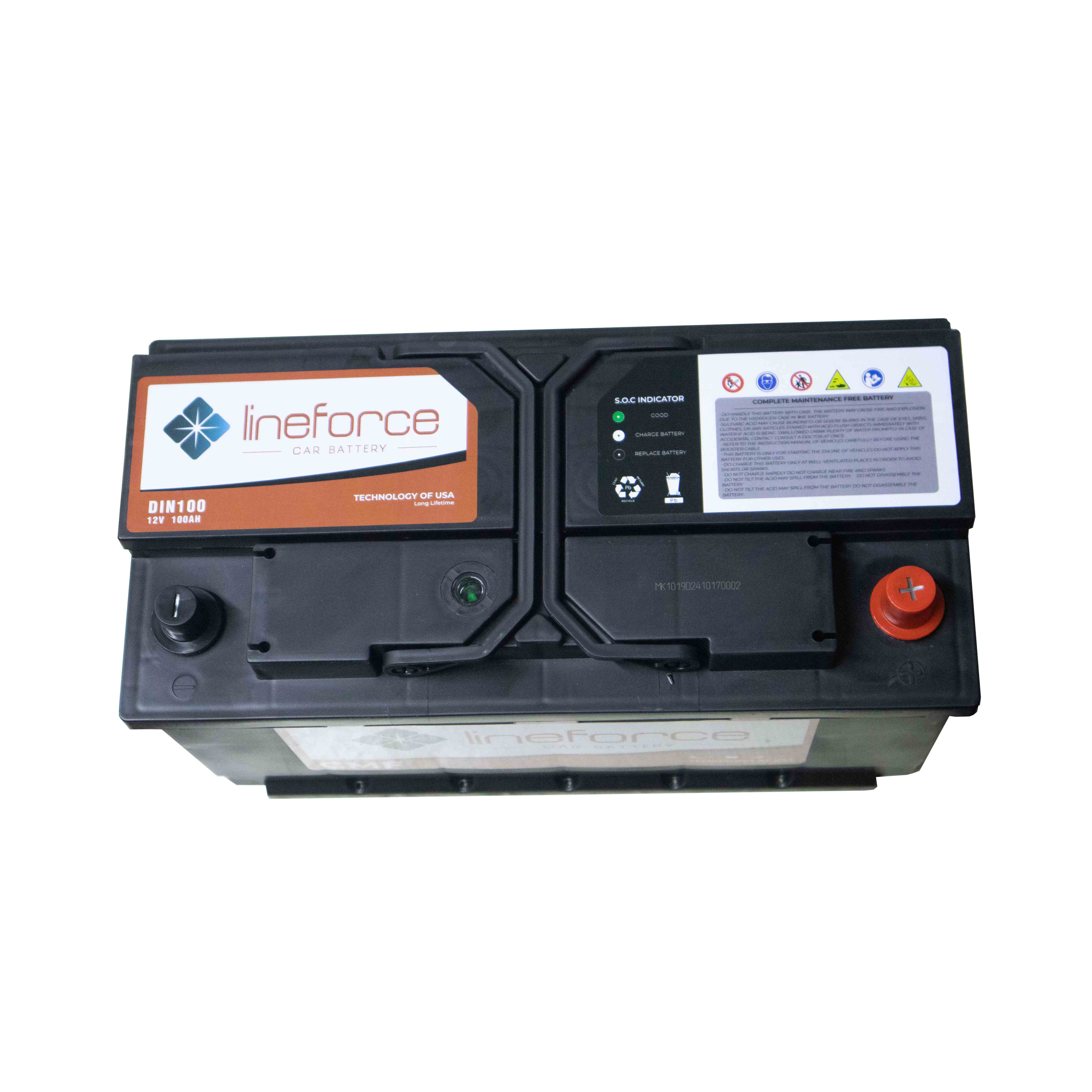 Ắc quy Lineforce 12V 100AH DIN100