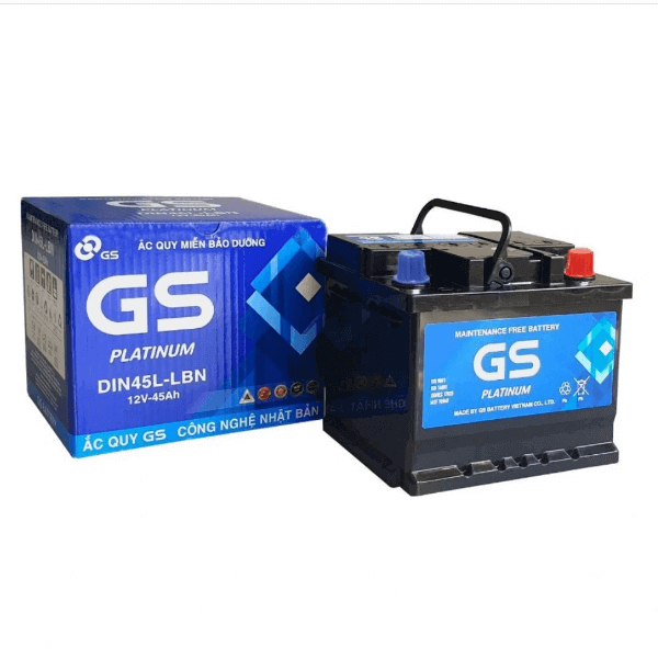 Ắc quy GS DIN45 12V 45AH
