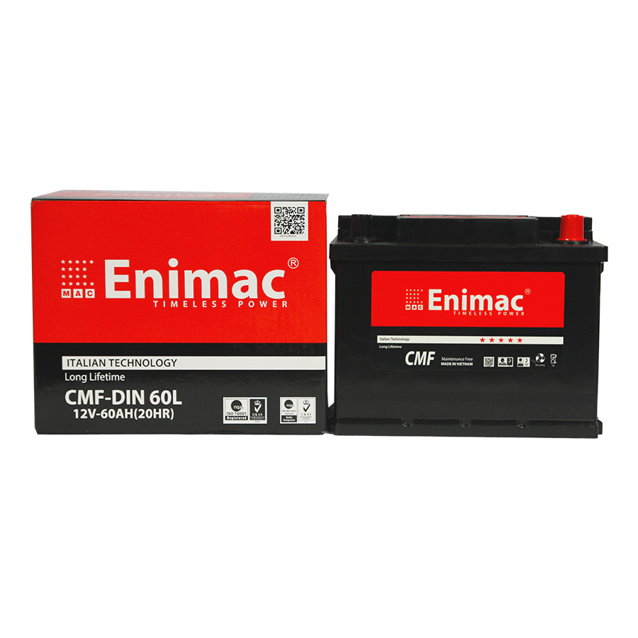 Ắc quy Enimac CMF DIN60 12V 60AH