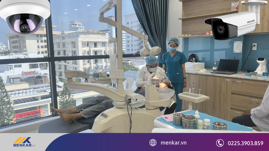Lắp đặt camera cho phòng khám - Đảm bảo quy trình làm việc, minh bạch dịch vụ y tế