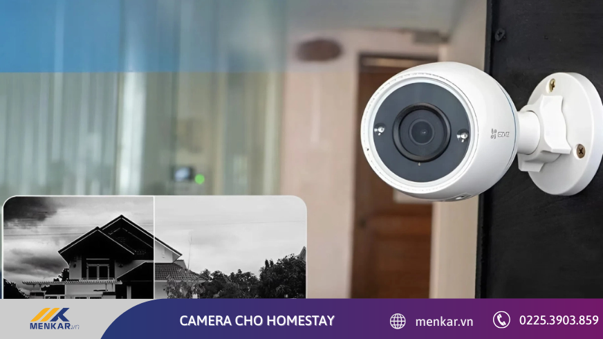 Lắp camera cho homestay - đảm bảo an ninh, nâng cao trải nghiệm khách lưu trú