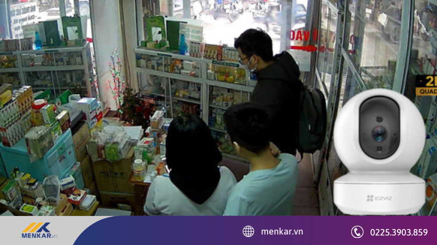 Hệ thống camera cho nhà thuốc – kiểm soát giao dịch và an toàn tài sản