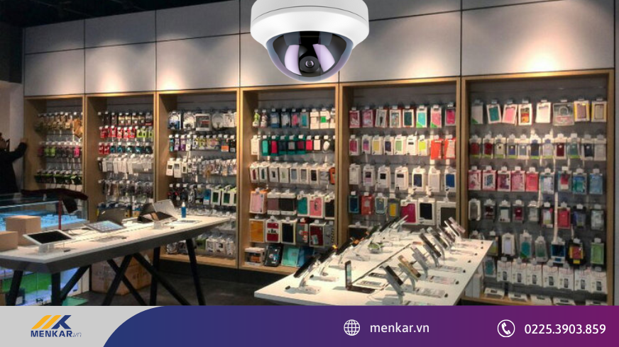 Lắp đặt camera cho cửa hàng điện thoại – bảo vệ tài sản và dữ liệu kinh doanh