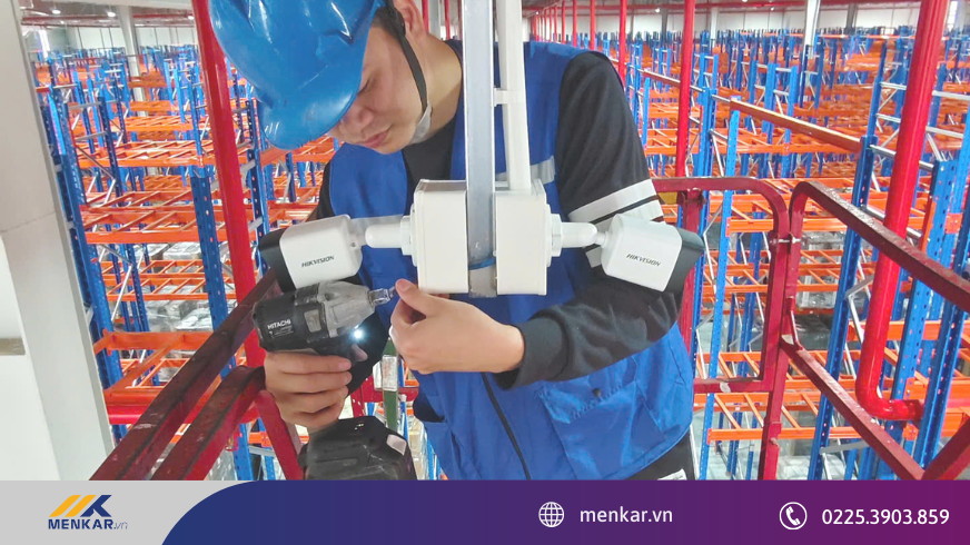 Giải pháp camera cho kho hàng, bãi vật liệu xây dựng – giám sát 24/7, chống thất thoát